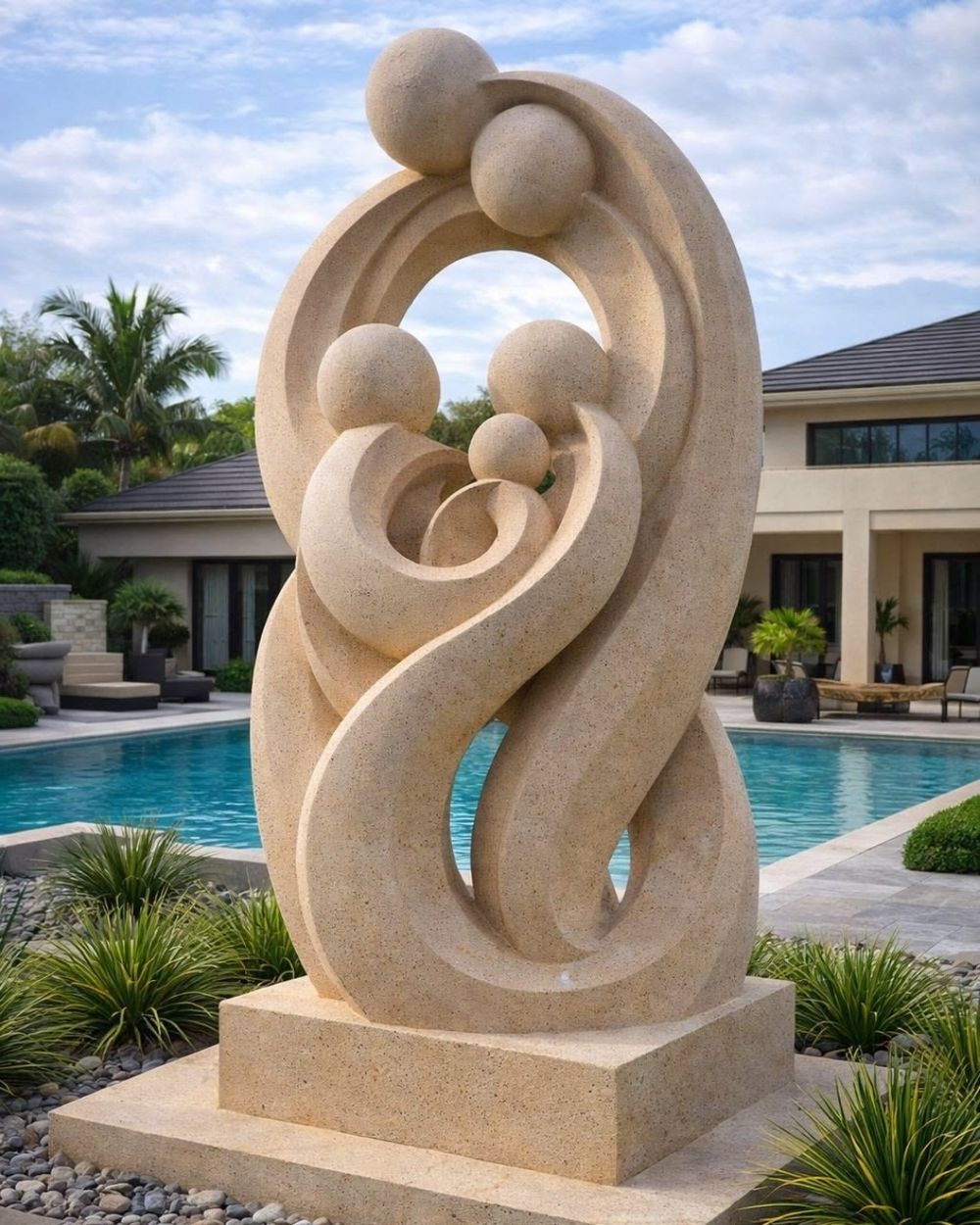 Abstract Sculptures in Makrana marble by Everstone — 61