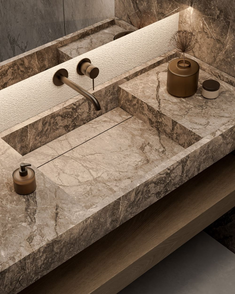 The Bath Collection in Makrana marble by Everstone — 3