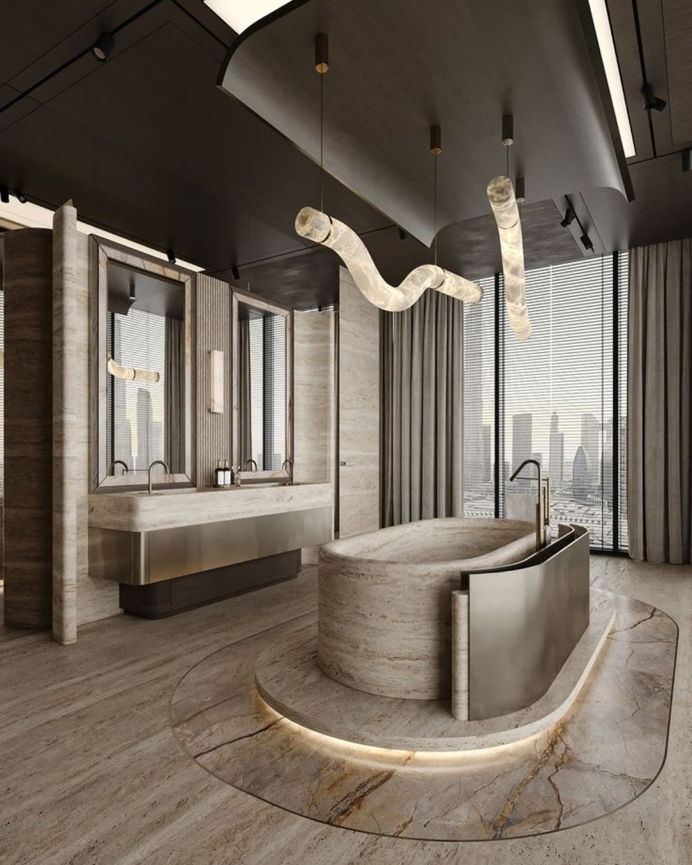 The Bath Collection in Makrana marble by Everstone — 4