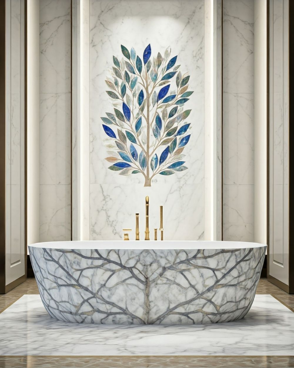 Inlays in Makrana marble by Everstone (47)