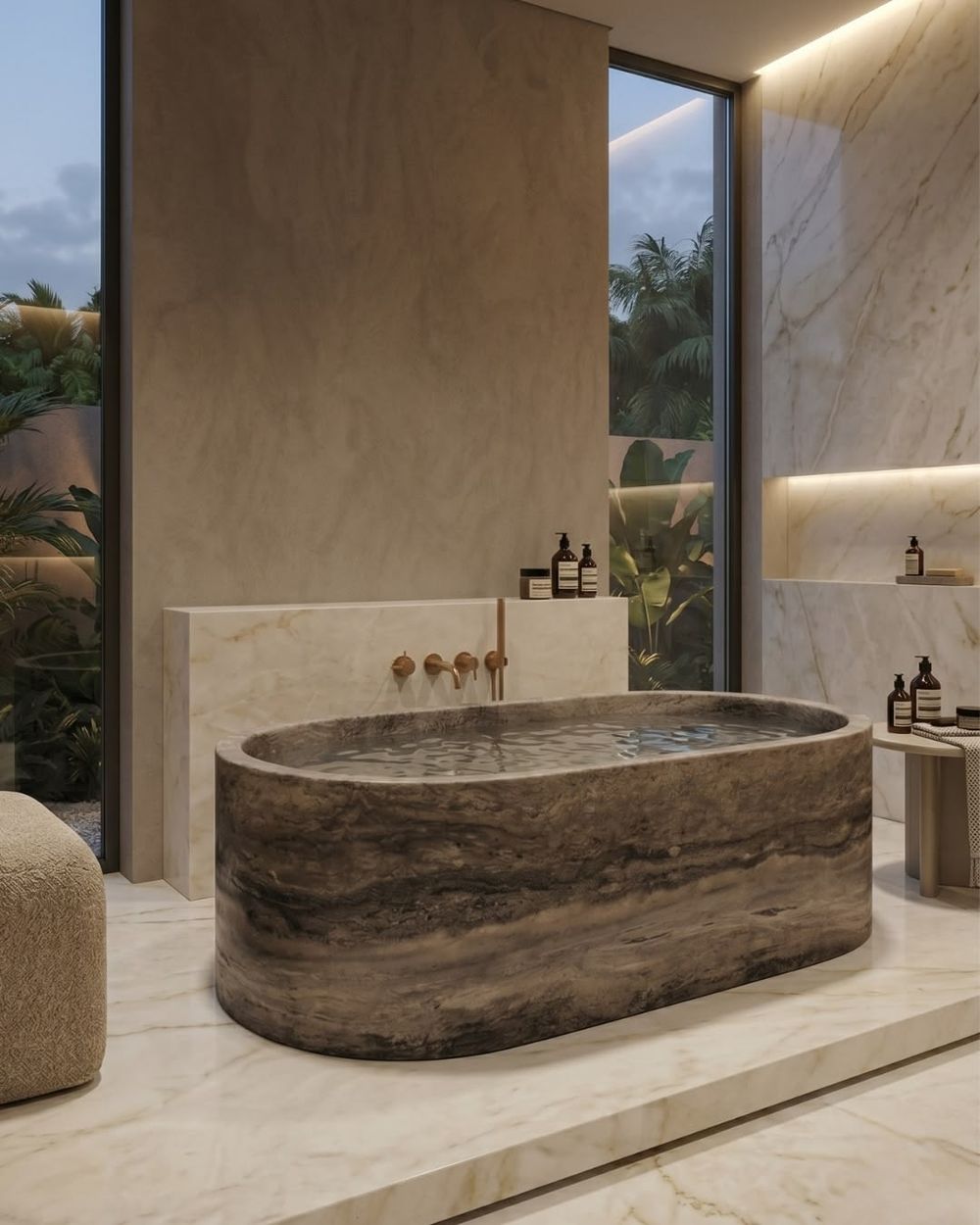 The Bath Collection in Makrana marble by Everstone (44)