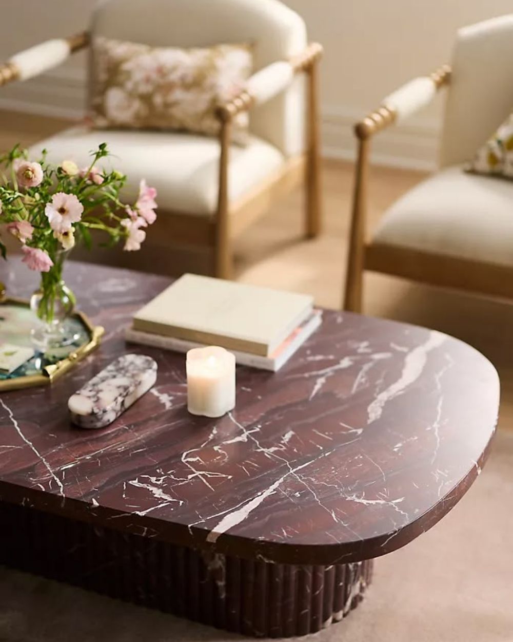 Coffee Tables in Makrana marble by Everstone (1)