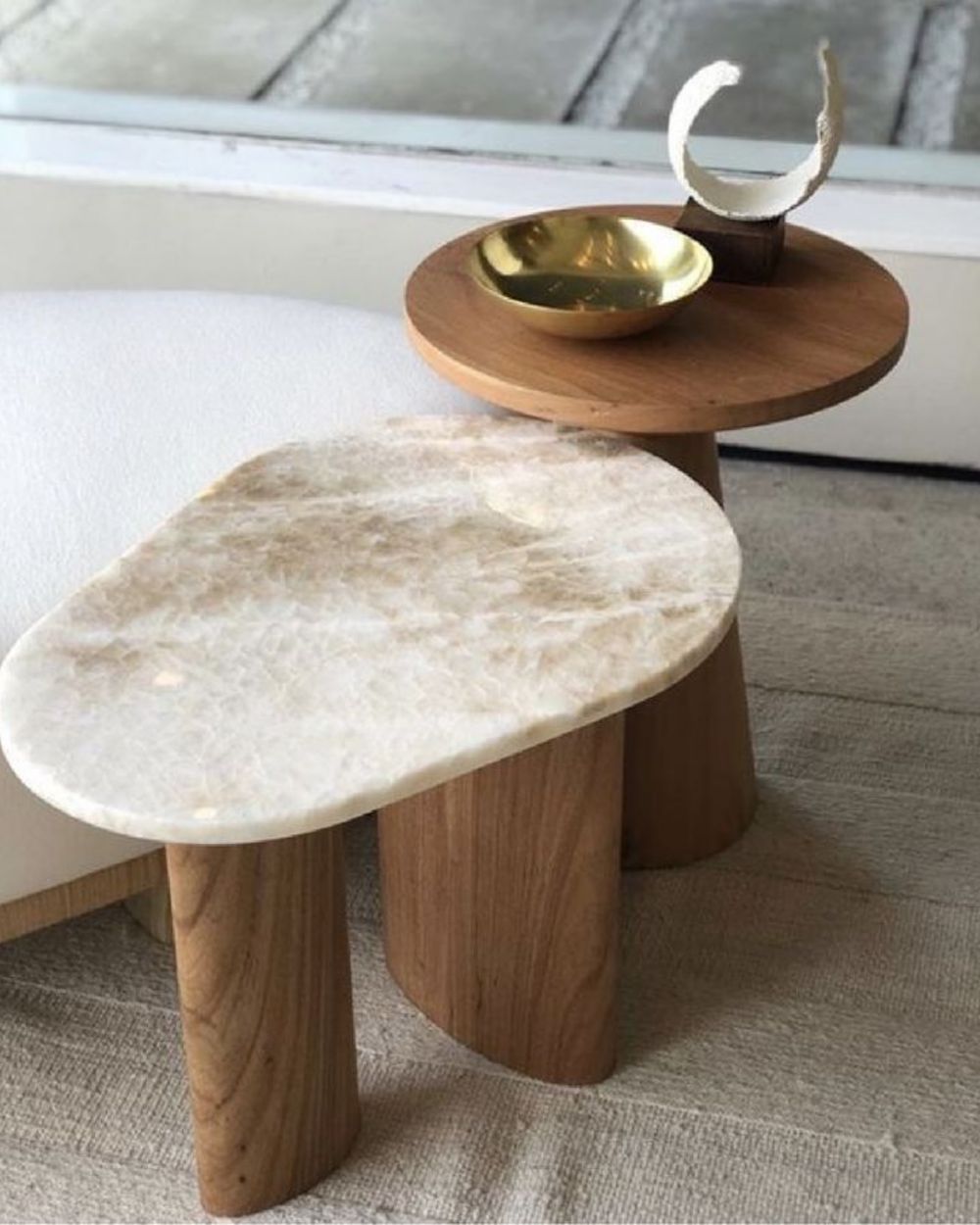 Coffee Tables in Makrana marble by Everstone (11)