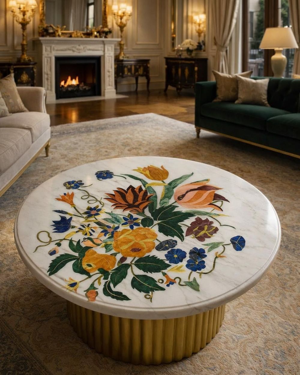 Coffee Tables in Makrana marble by Everstone (13)