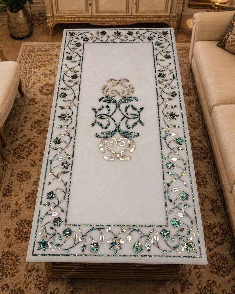 Inlays in Makrana marble by Everstone (49)