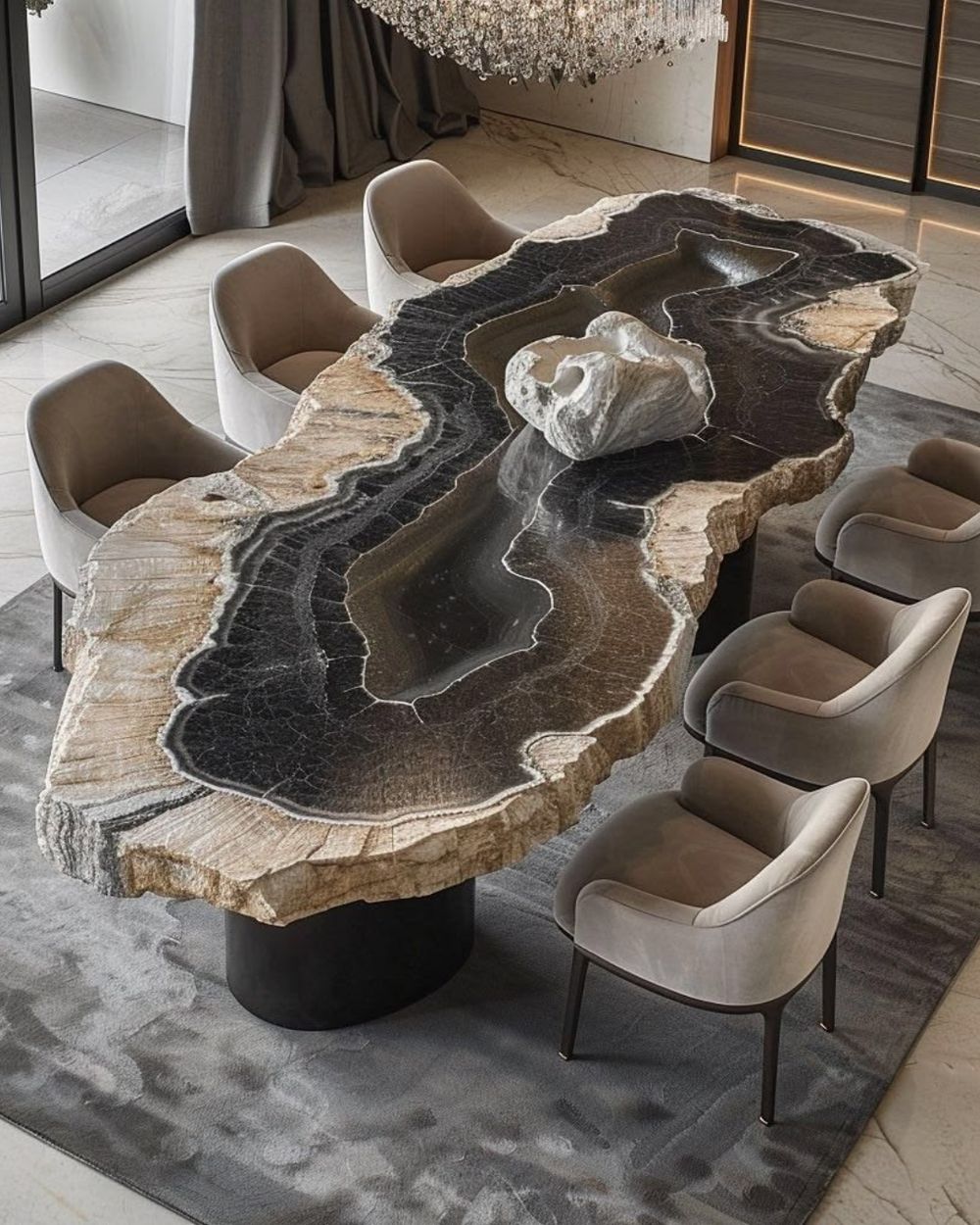 Dining Tables in Makrana marble by Everstone (2)