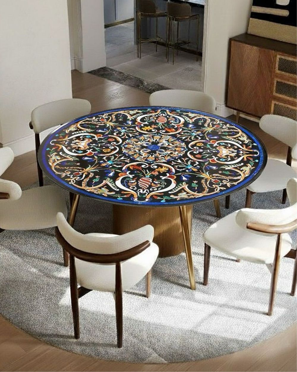 Dining Tables in Makrana marble by Everstone (10)
