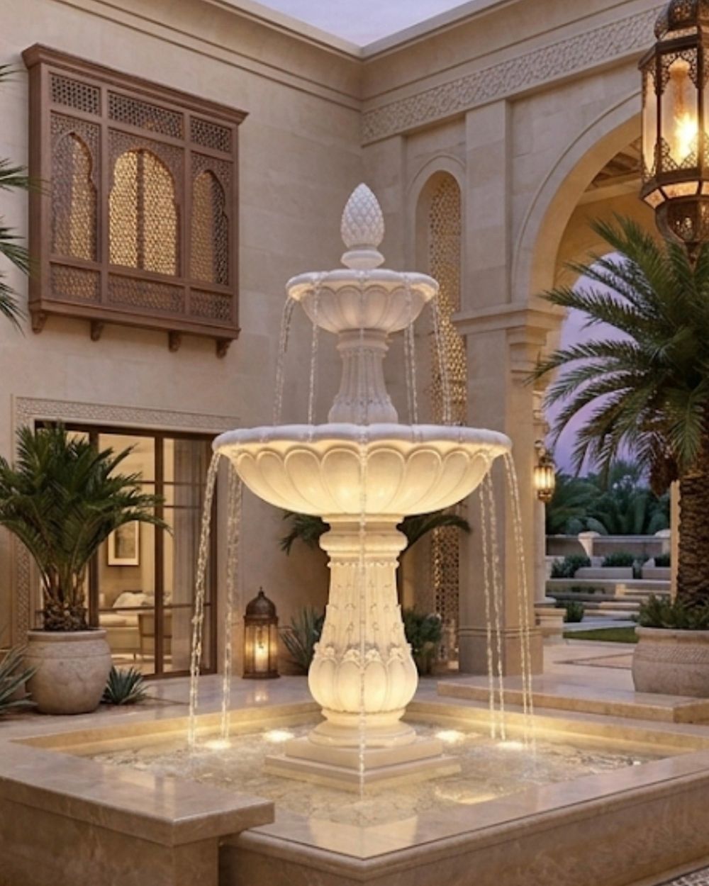 Fountains & Water Features in Makrana marble by Everstone — 10