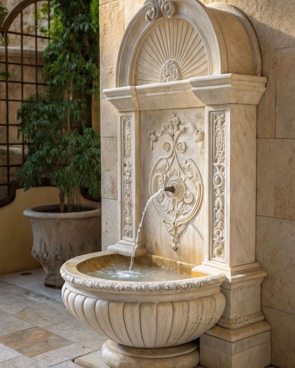 Fountains & Water Features in Makrana marble by Everstone (32)