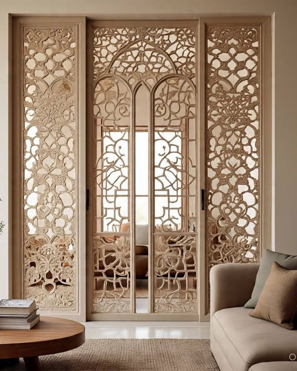 Jaali & Lattice Screens in Makrana marble by Everstone (10)
