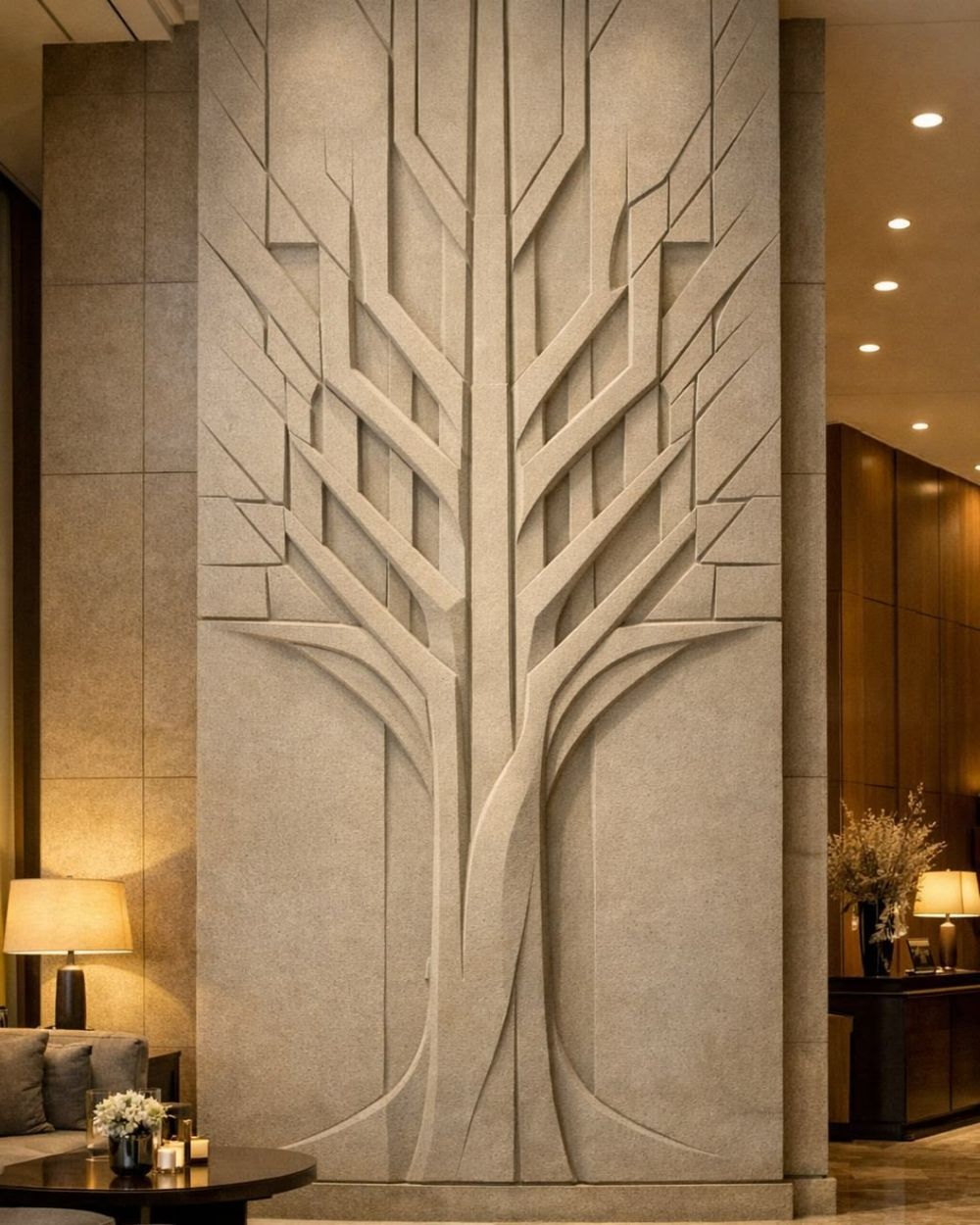 Murals & Wall Cladding in Makrana marble by Everstone (26)